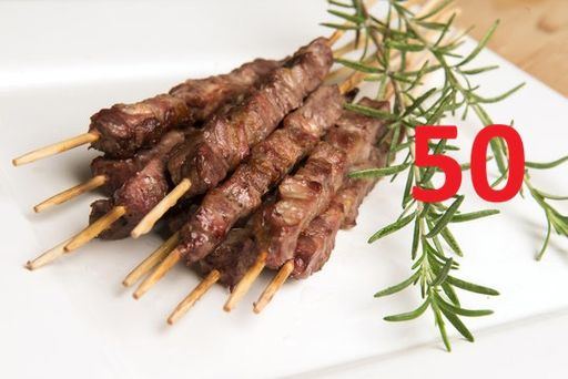 Arrosticino Cartoccio (50pz) — Momento Lungotevere