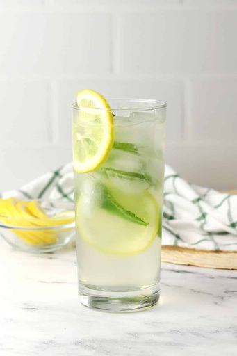 Lemon Mint Cooler — Momento Lungotevere
