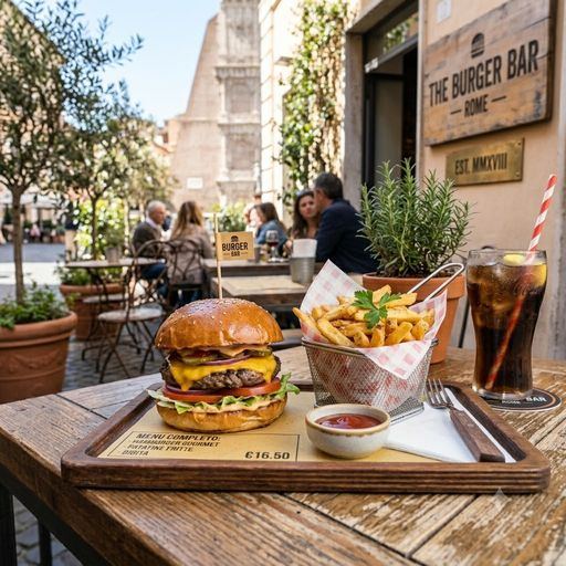 Menù Burger — Momento Lungotevere
